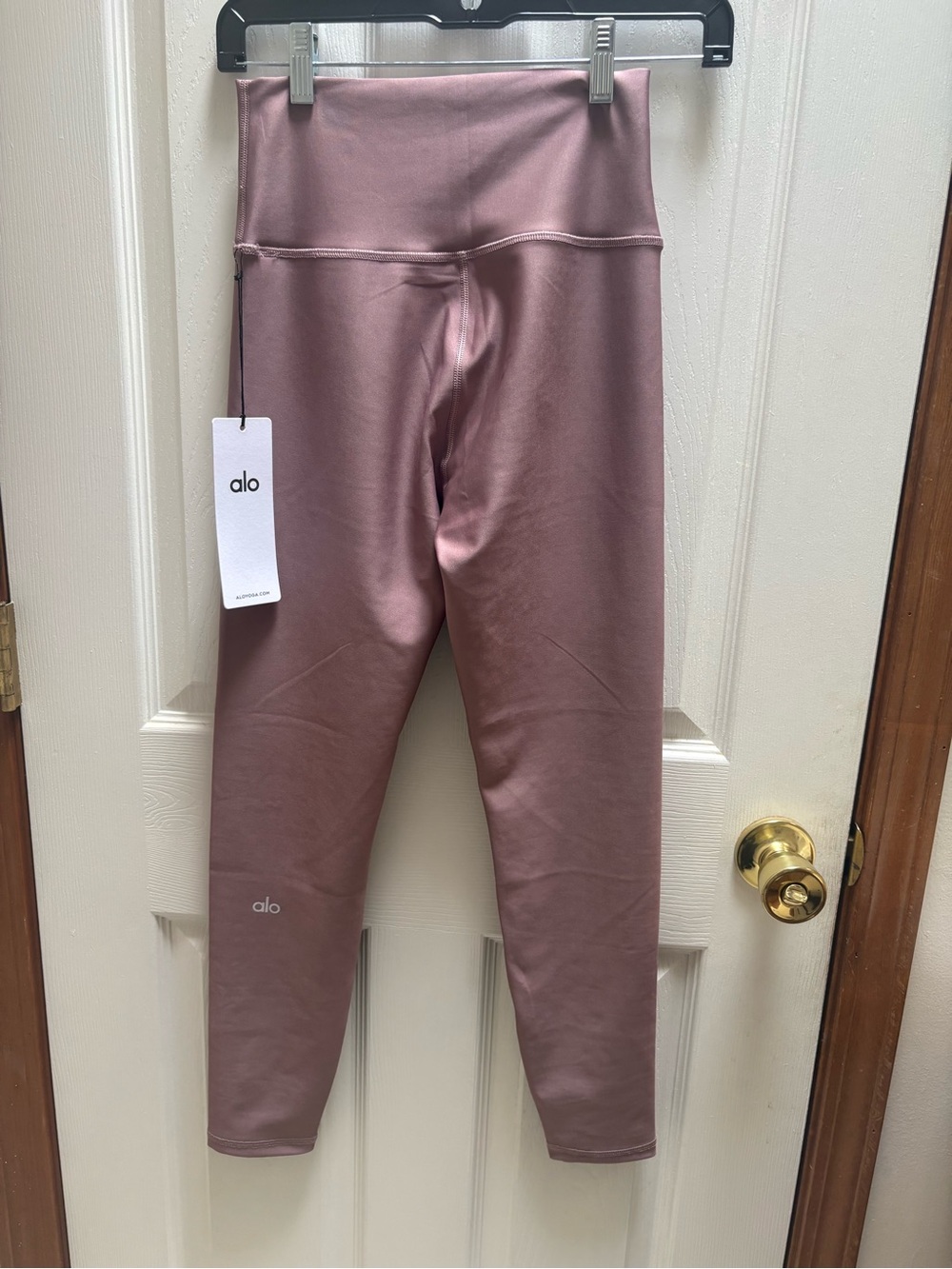 NWT ALO Women’s  High-Rise 7/8 Leggings in Dusty Rose
